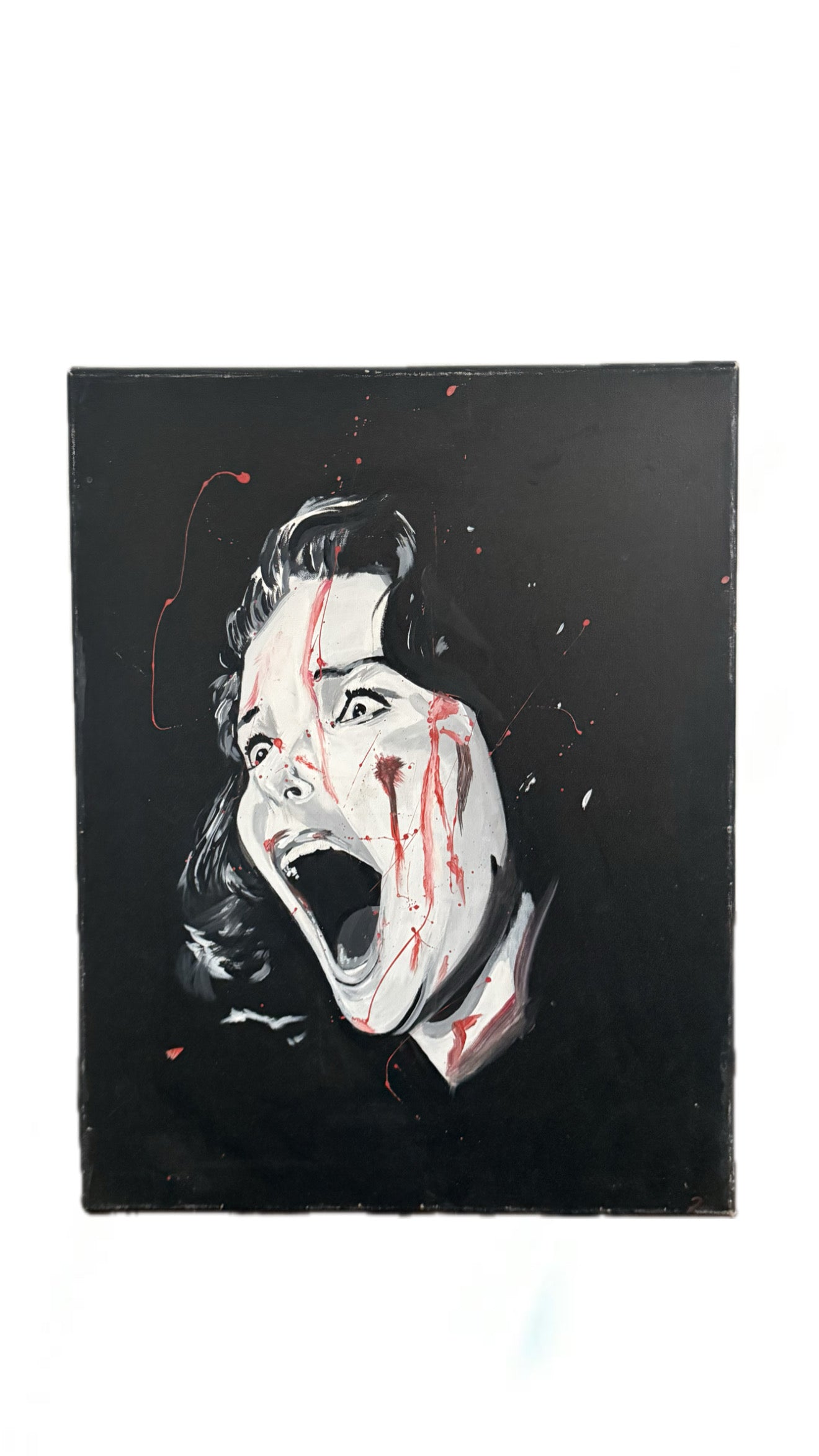 Scream painting
