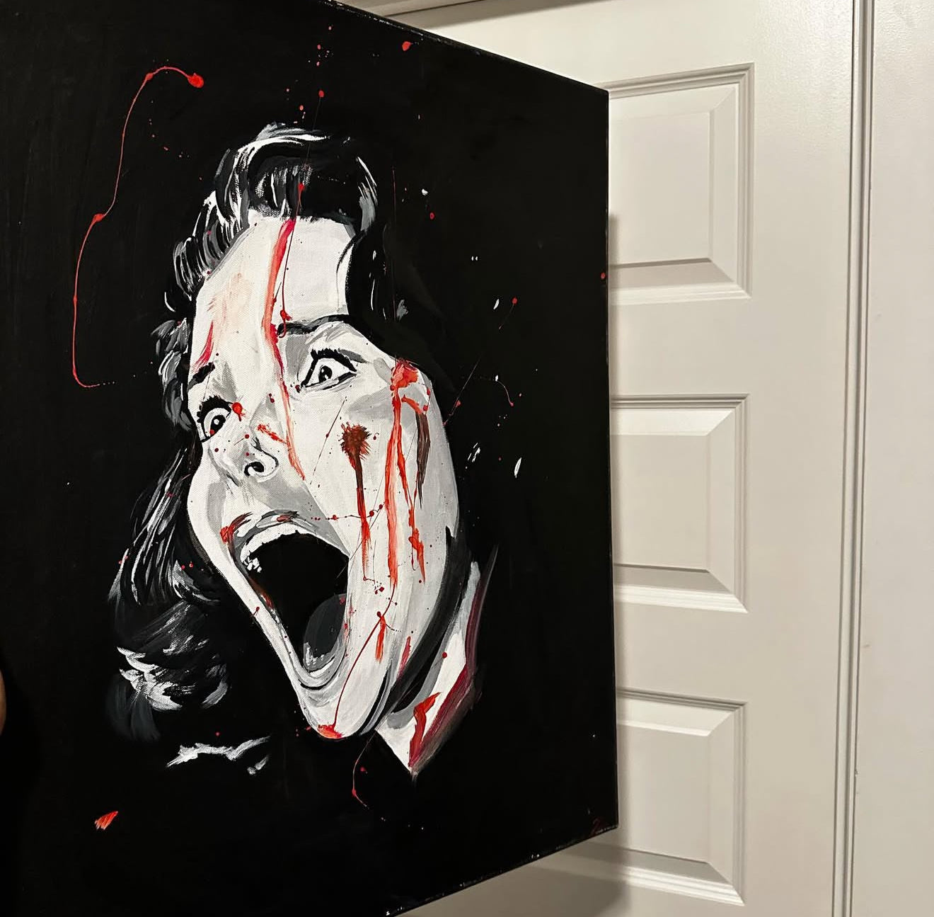 Scream painting